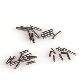 LC Racing L6202 pin set with 1.2x4.7mm, 1.5x8mm, and 1.5x6mm pins, 10 pieces each for RC vehicle assembly.