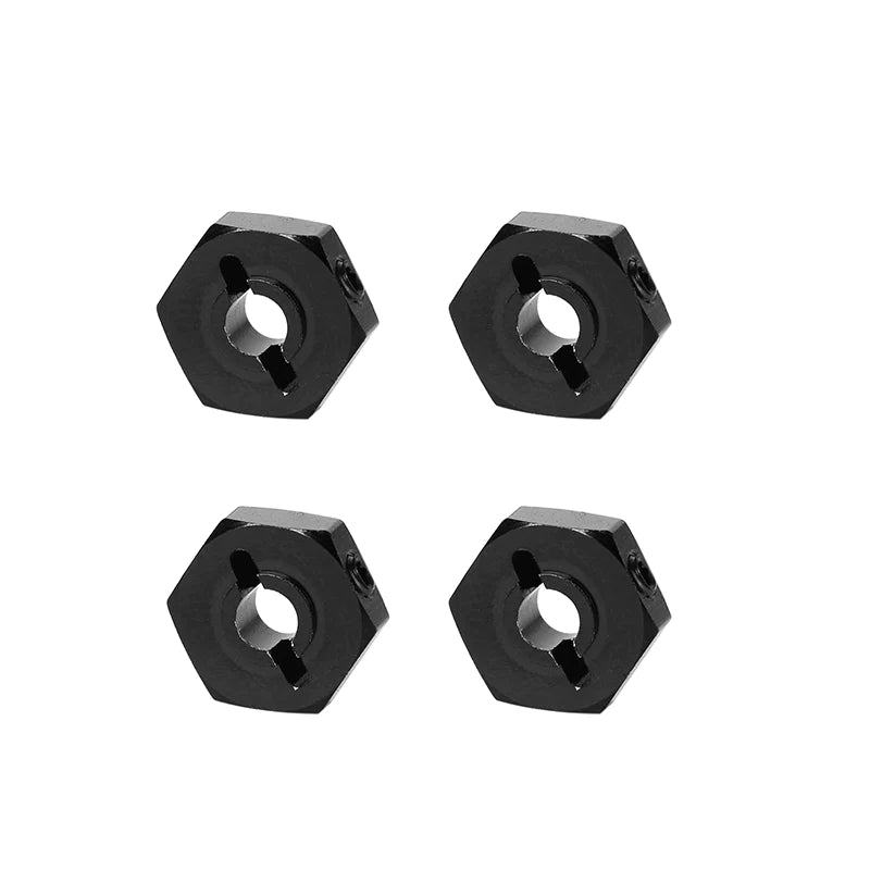 LC Racing: L6245 Aluminum 12mm Wheel Hub Hex 4pcs (4mm)