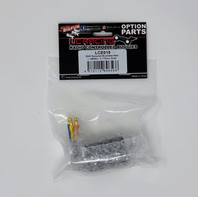LC Racing LCE015 2840 4900kV sensored brushless motor with 3.175mm shaft, shown in a close-up image.