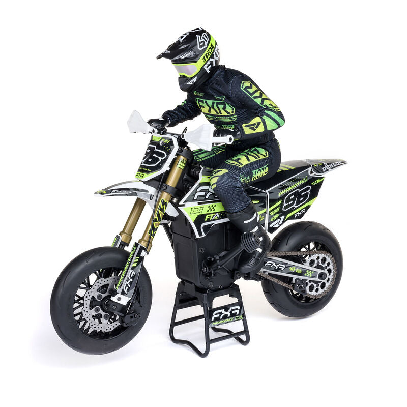 Losi: Promoto-SM 1/4 Super Moto Motorcycle White
