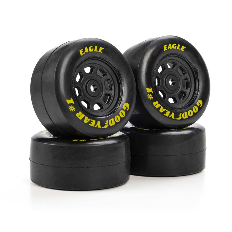 Losi: Goodyear Eagle Gen4 Stock Tires for NASCAR GROM (4 pcs)