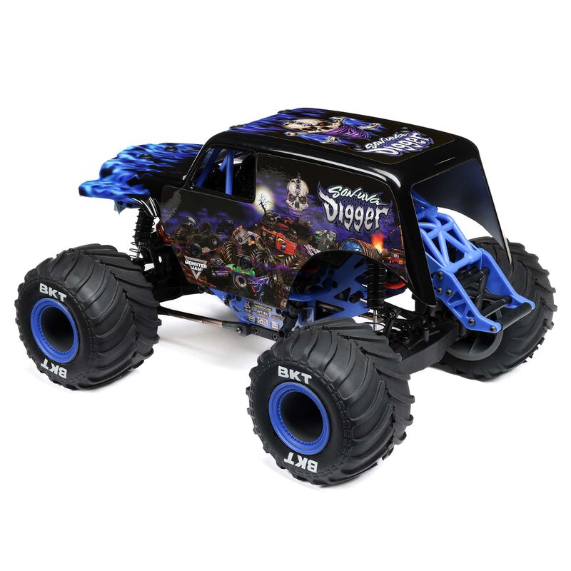 Losi: 1/18 Mini LMT Son Uva Digger 2S 4X4 RTR Brushed Monster Truck