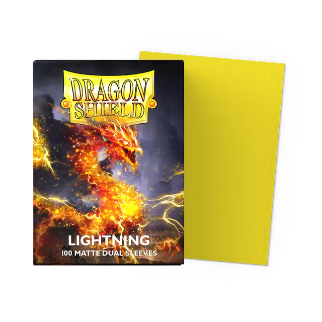 Lightning Dual Matte Standard Sleeves