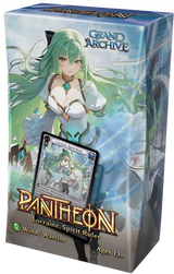 Lorraine Spirit Ruler Pantheon deck from Grand Archive TCG: Radiant Origins, featuring vibrant card artwork and colorful designs.