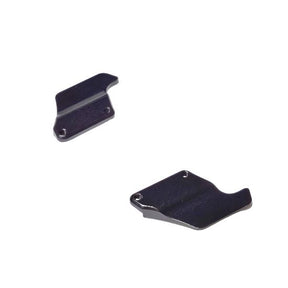 Atomic RC MRX small side wings, 65mm, for RC aircraft, shown attached to the model with detailed aerodynamic design.