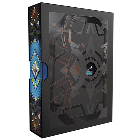 MTG Secrets of Strixhaven Codex Bundle box with colorful artwork and Magic: The Gathering branding, featuring cards and accessories inside
