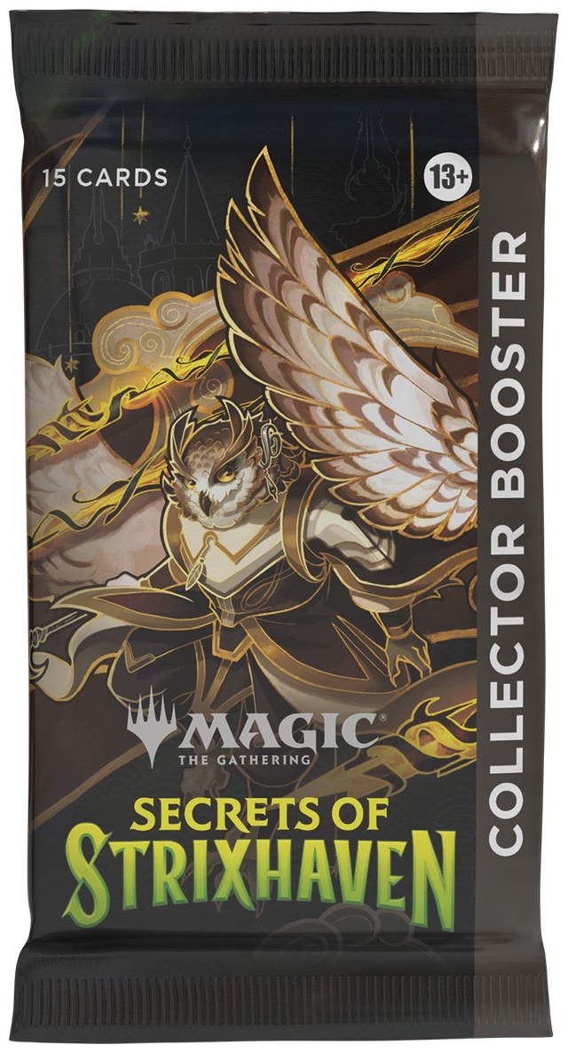 MTG Secrets of Strixhaven Collector Booster Pack by Wizards of the Coast, featuring Magic: The Gathering trading card pack.