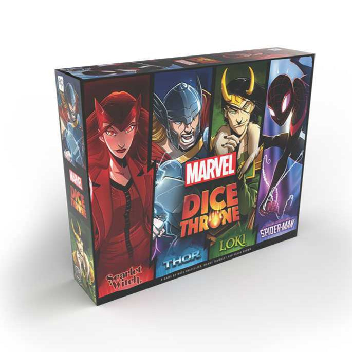Marvel Dice Throne: 4-Hero Box (Scarlet Witch, Thor, Loki