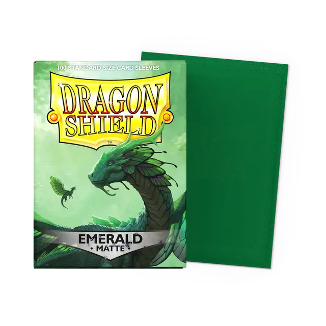Matte Emerald Standard Sleeves
