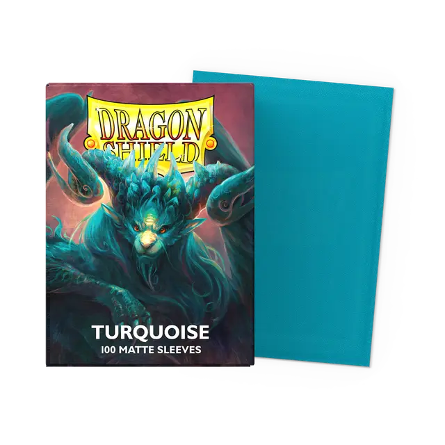 Matte Turquoise Standard Sleeves