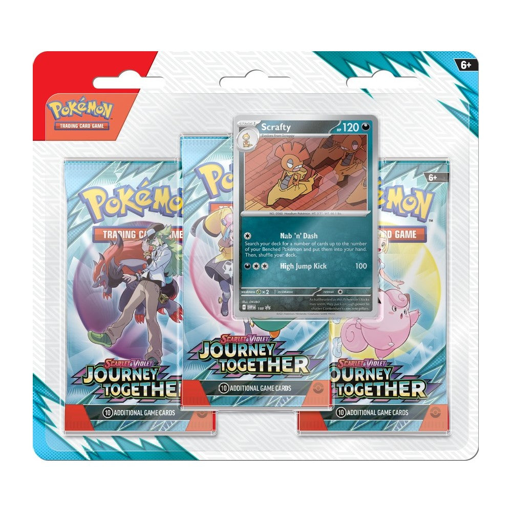 pokemon journey together booster packs Pokemon: Journey Together 3-Pack Blister