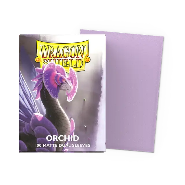 Orchid Dual Matte Standard Sleeves