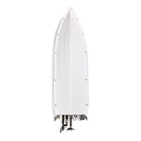 Proboat Sonicwake 24" model with sleek design, battery, and charger included, showcased on water.