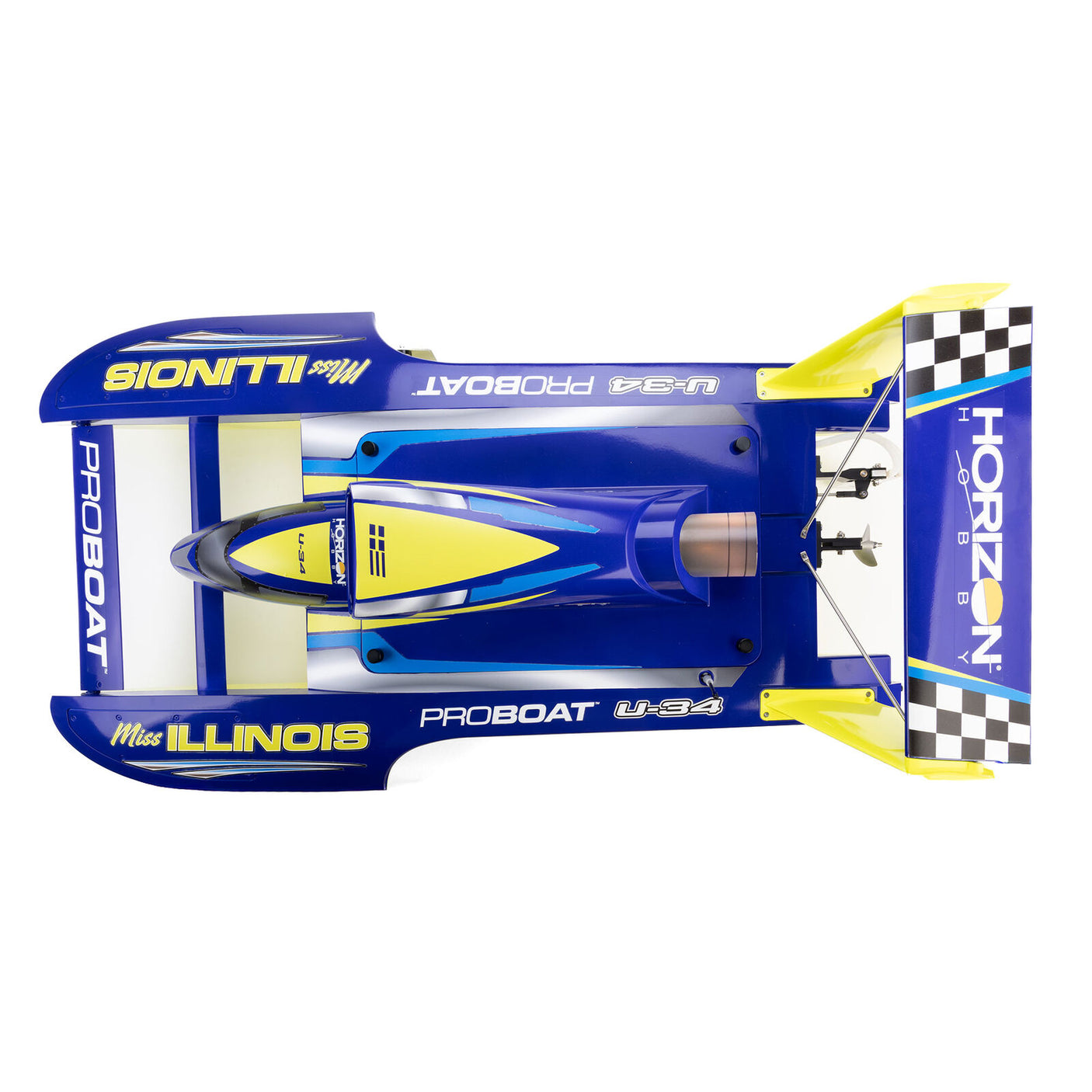Proboat: U-34 34" Miss Illinois RTR Brushless Hydroplane Boat