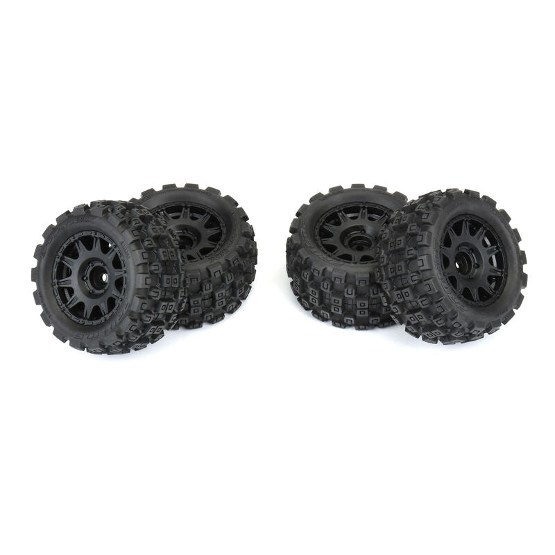 Proline: 1/18 Badlands All-Terrain Truck Tires for Granite GROM (4 pcs)