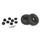 Proline: Mirage TT 2.2"/3.0" BELTED SC Tires Mounted on Raid Black