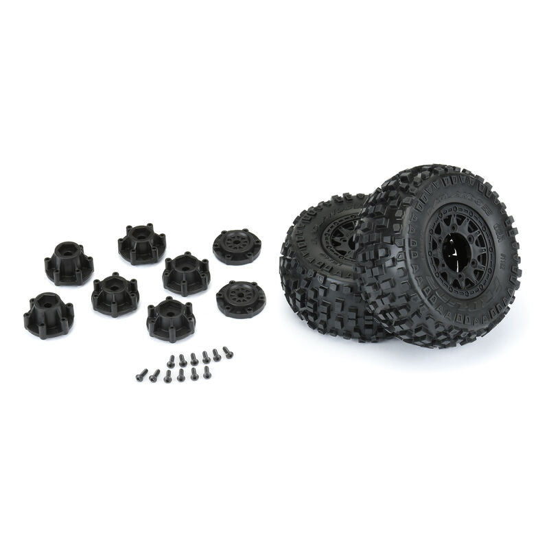 Proline: Badlands SCT  2.2"/3.0" Mounted Tires (2 pcs)