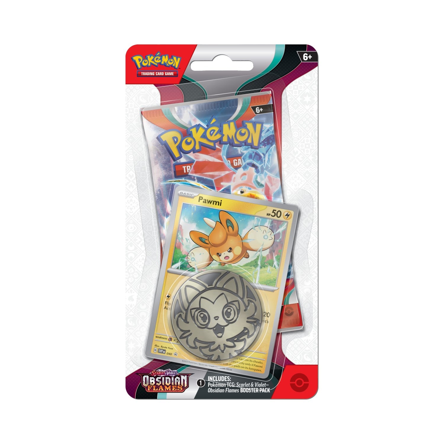 Pokemon TCG: Obsidian Flames Checklane Blister