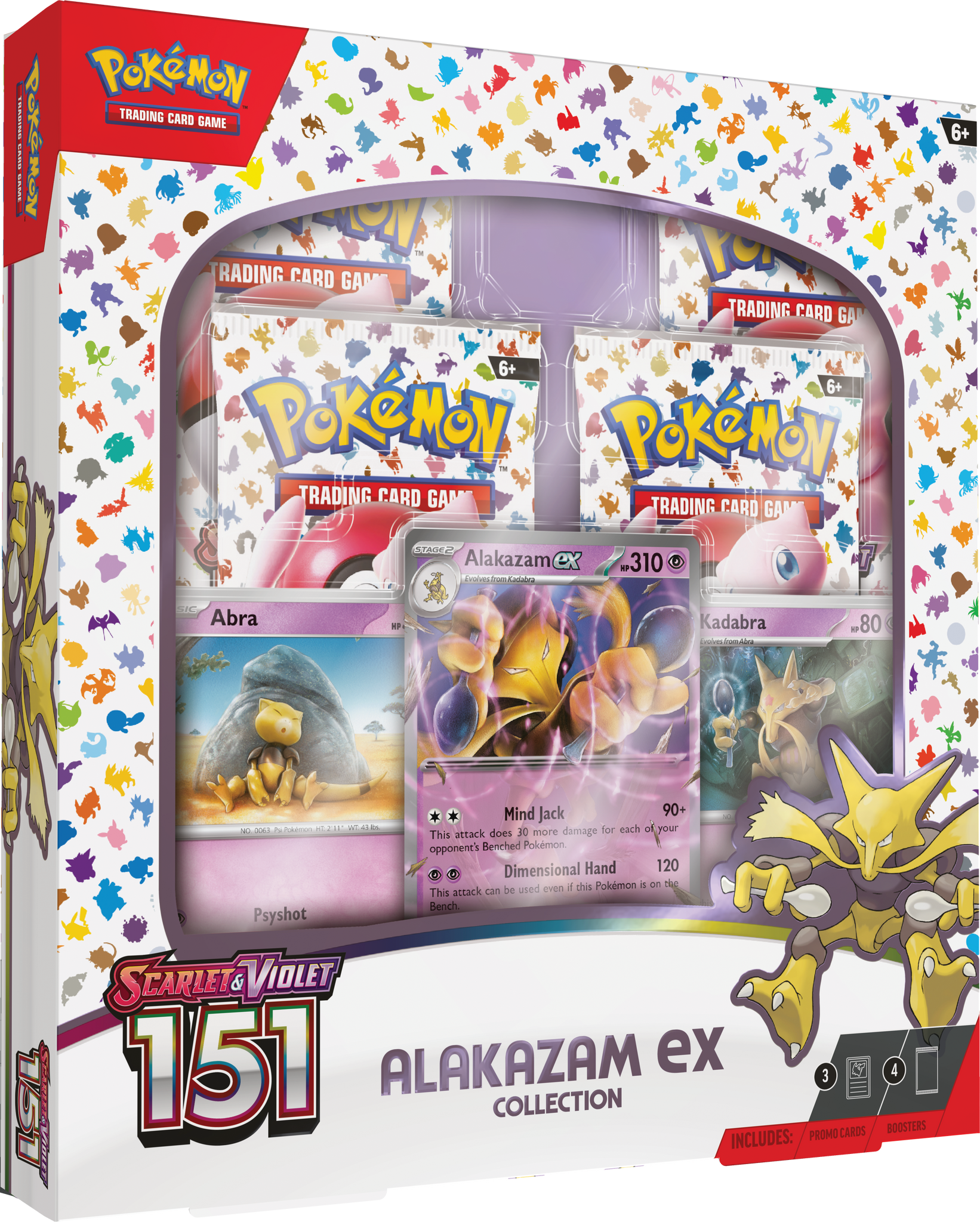 Pokemon TCG: 151 Alakazam ex Collection