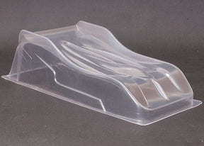 Reflex Racing RAD005 Rad Body Ocho Lexan RC car body in clear, lightweight Lexan material with detailed design.