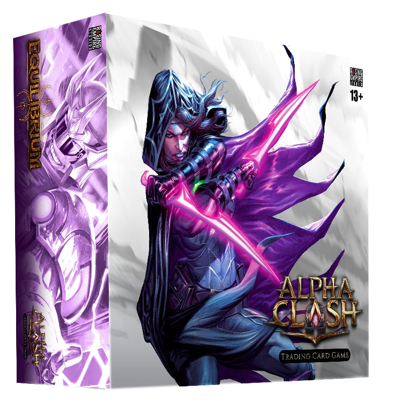 alpha booster box sealed Alpha Clash TCG: Equilibrium Booster Box