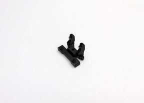Reflex Racing RX28-020 G2 aluminum front bulkhead for RC car, showcasing precision-machined metal component and mounting points.