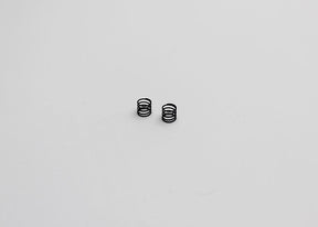 Reflex Racing RX28A-17-XH Extra Hard Kiss Front Springs V2 for RC car, black, showing the coil springs in detail.