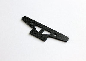 Reflex Racing RX503 RC car parts carbon fiber front bumper for Pan Car, lightweight and durable for racing performance.