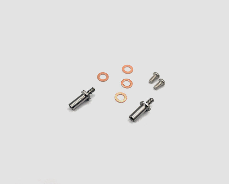 Reflex Racing - RX516V2 - Titanium Reverse Thread Adjustable Front Axles