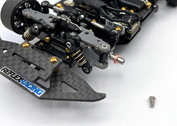 Reflex Racing - RX516V2 - Titanium Reverse Thread Adjustable Front Axles