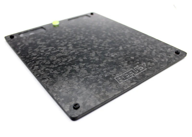 Reflex Racing: RX521V2 Forged Carbon Fiber Setup Board (165x200mm Reflex Racing: RX521V2 Forged Carbon Fiber Setup Board (165x200mm