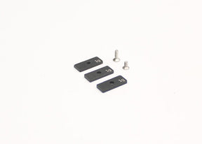 Reflex Racing RX531 RC car bumper weight set featuring durable metal weights for enhanced stability and performance.