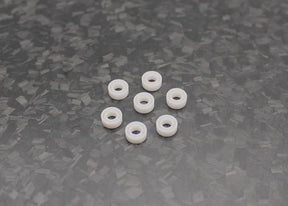 Reflex Racing RX542 full ceramic RC car bearing set with three 6x2.5mm bearings on a white background.