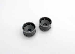 Reflex Racing RX600R-15G gray speed dish RC car wheel with 11mm size and -1.5 offset, designed for RC racing vehicles.