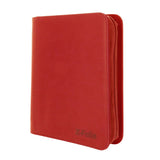 Red Z-Folio 4-Pocket LX Toploaders Binder