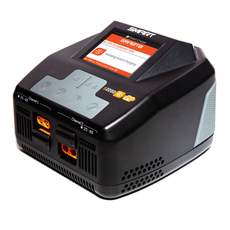 Spektrum: S2200 G2 AC 2x200W Smart Charger
