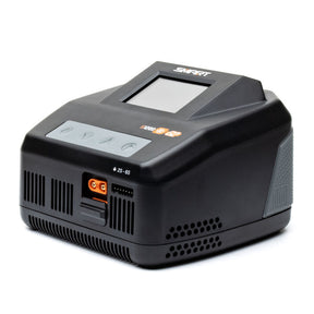 Spektrum S1200 G2 AC smart charger with single 200W power output and digital display for efficient battery charging.