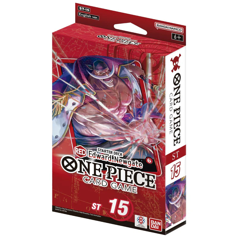 one piece tcg trial deck One Piece TCG: Edward Newgate Starter Deck (ST-15)