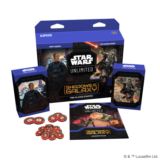 Star Wars: Unlimited Shadows of the Galaxy Two-Player Starter Decks