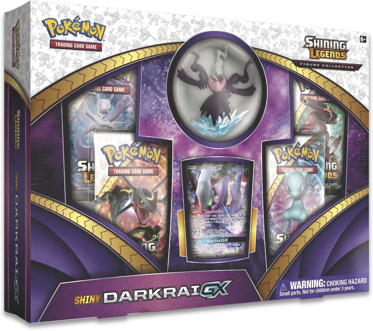 Shining Legends Figure Collection: Shiny Darkrai GX