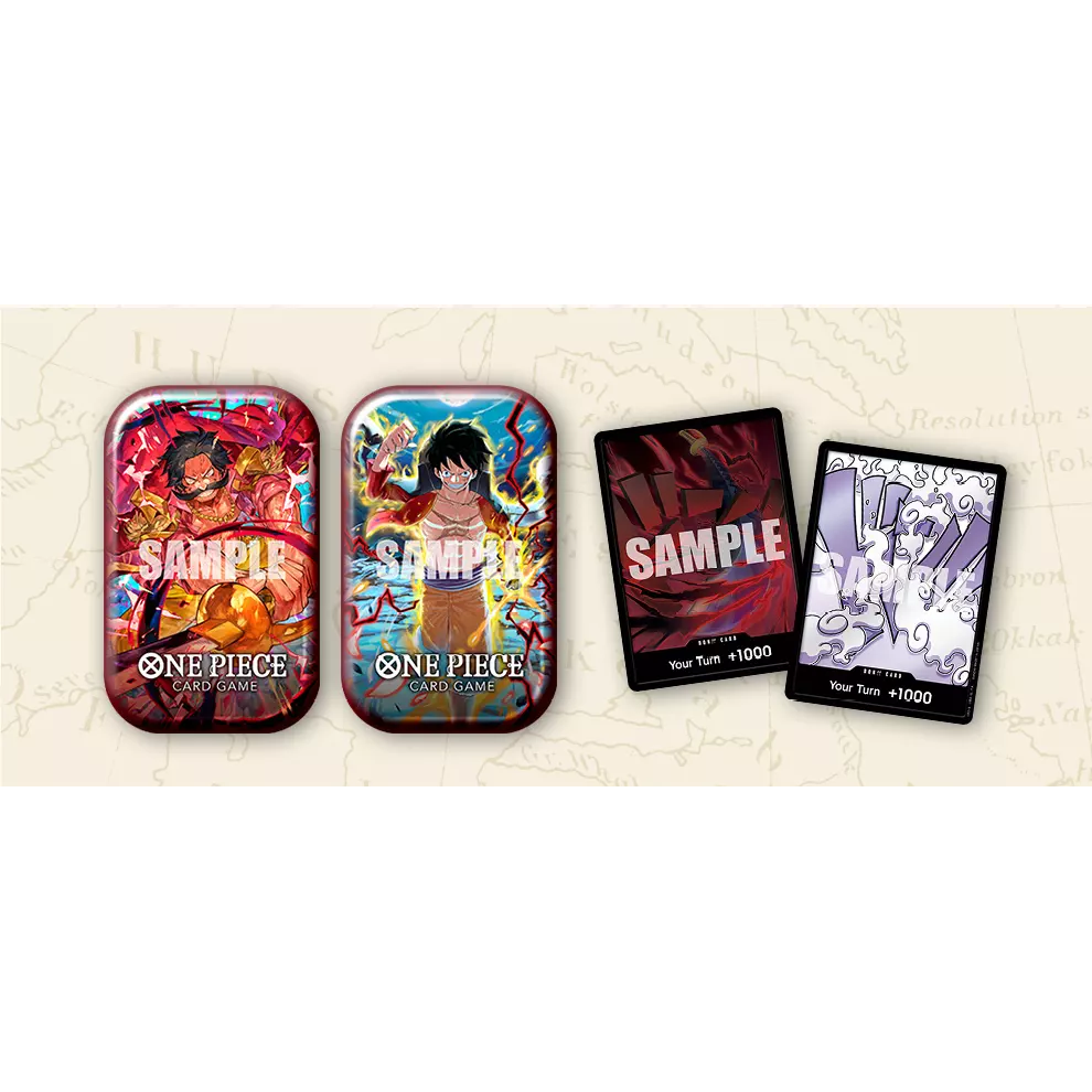 one piece card game tin pack set vol 1 One Piece TCG: Tin Pack Set V1 (TS-01)
