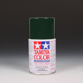 Tamiya PS-9 Green spray paint in 100ml aerosol can, ideal for model customization and hobby painting projects.