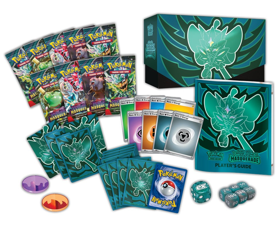 Pokemon: Twilight Masquerade Elite Trainer Box | Hobby Addicts Pokemon: Twilight Masquerade Elite Trainer Box | Hobby Addicts