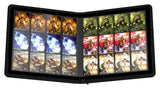 Ultimate Guard 12-Pocket Quadrow Zipfolio Xenoskin card storage wallet with durable exterior and organized interior for trading cards.