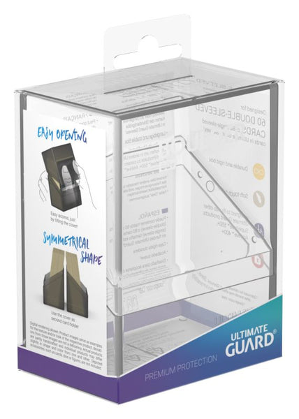 Ultimate Guard: Deck Case Boulder 60+ Clear