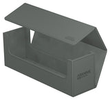 Ultimate Guard Arkhive 400+ monocolor card storage box for trading cards, shown with closed lid and sturdy design.