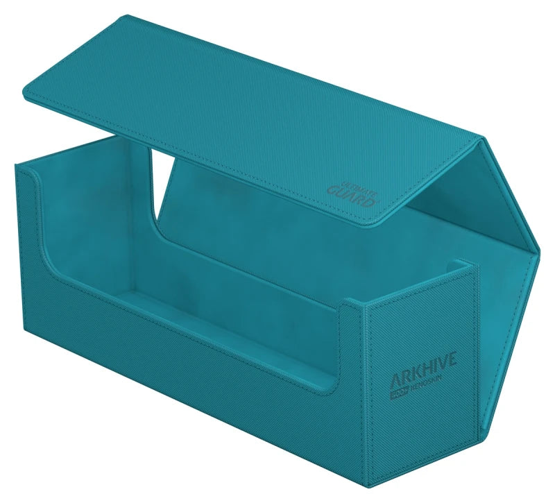 Ultimate Guard Arkhive 400+ monocolor card storage box with clear lid and sturdy design for organized card collection.