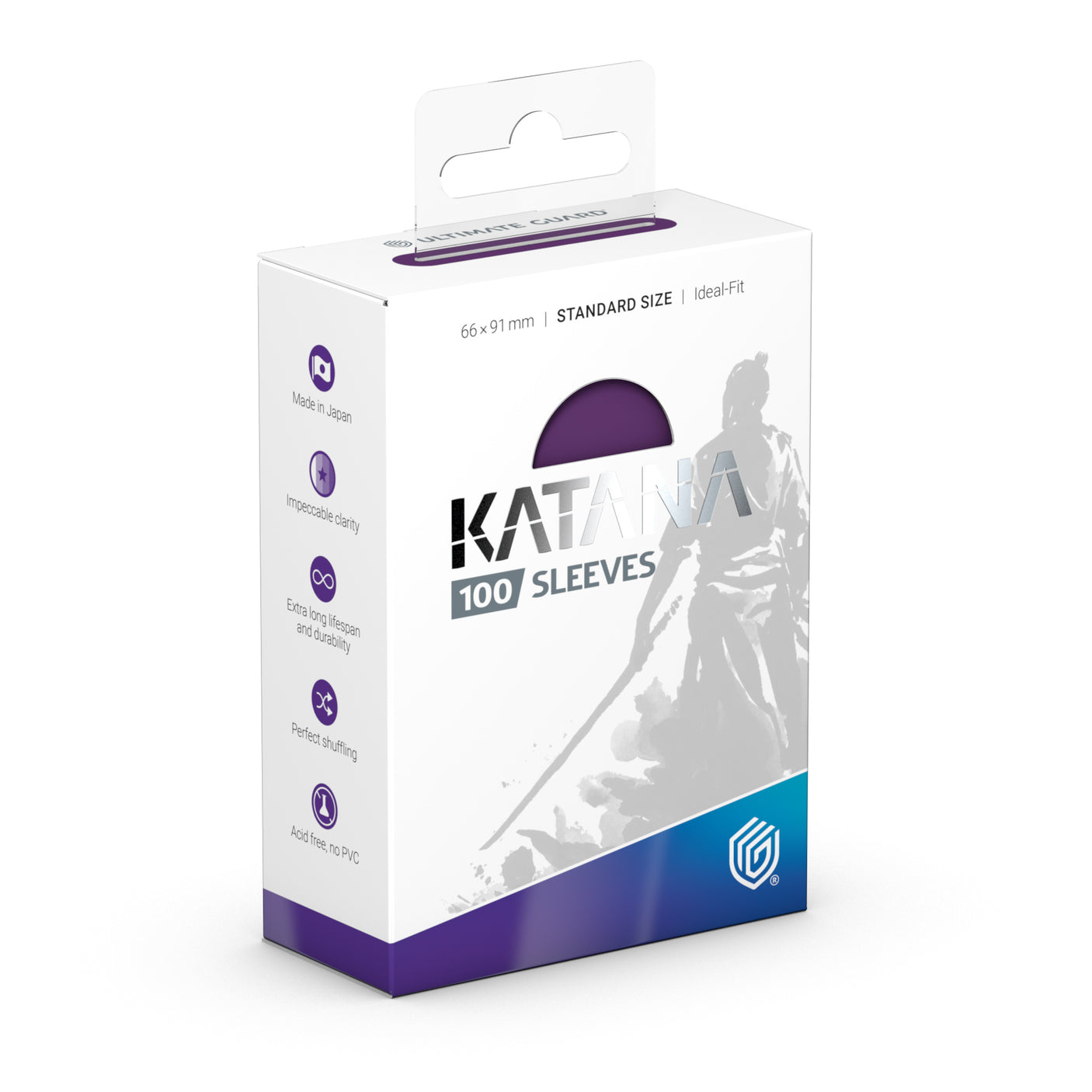 Ultimate Guard: Katana Sleeves Standard Size Iris Bloom