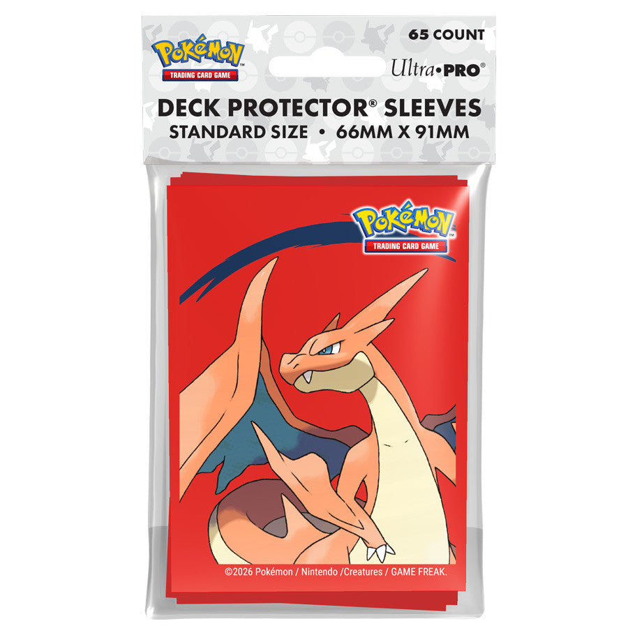 Ultra Pro: Pokemon Mega Charizard Y Sleeves (65 Count)