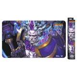 Riftbound: Spiritforged Playmat by UVS Games featuring vibrant fantasy artwork on a silicone gaming mat.